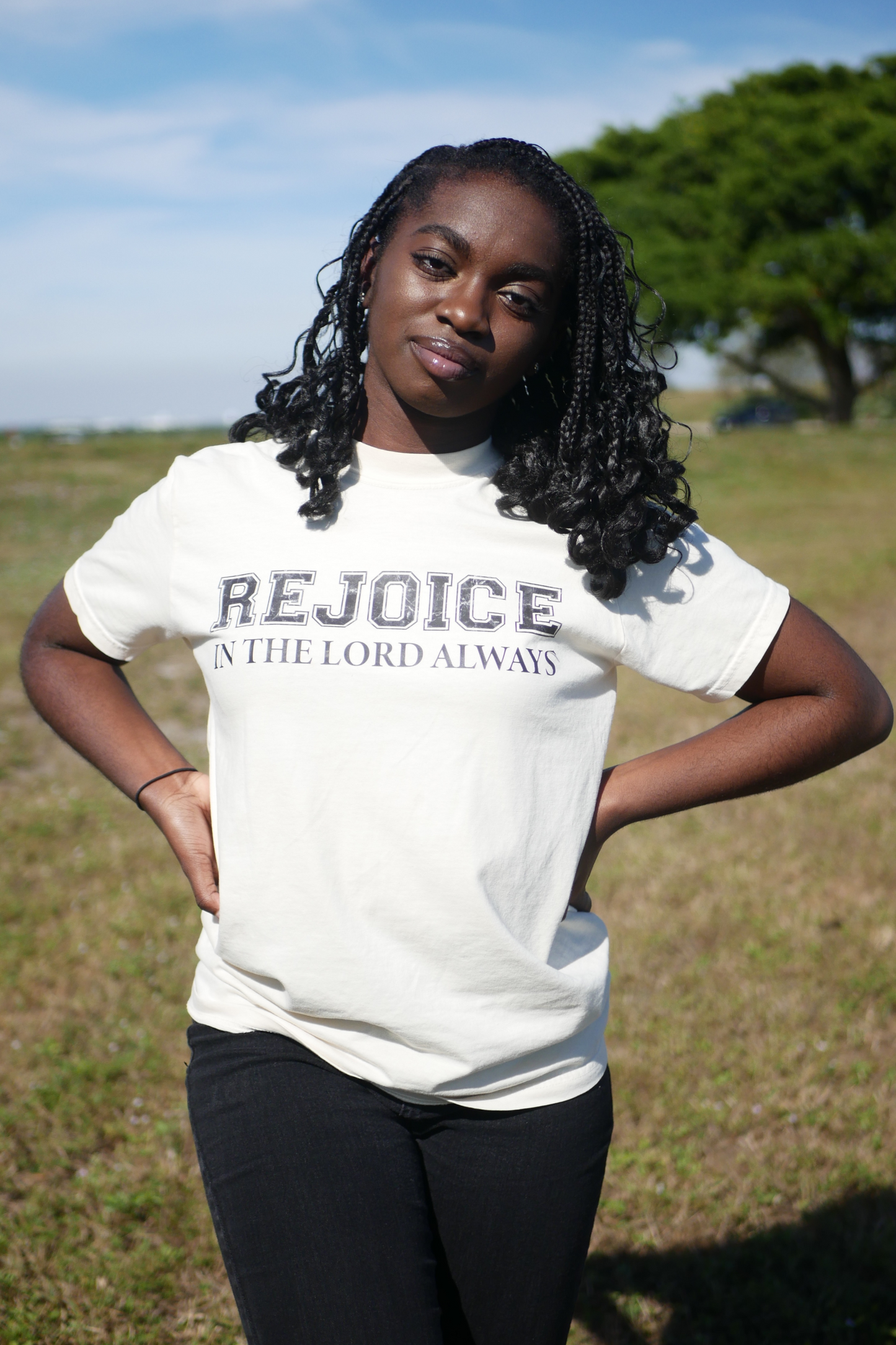 Rejoice in the Lord Always Tee